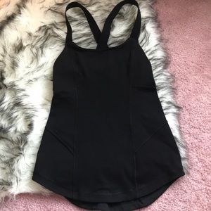 Lululemon 4 black tank